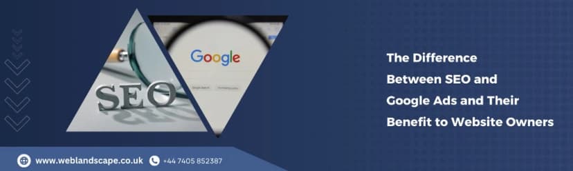 The difference between SEO and Google Ads